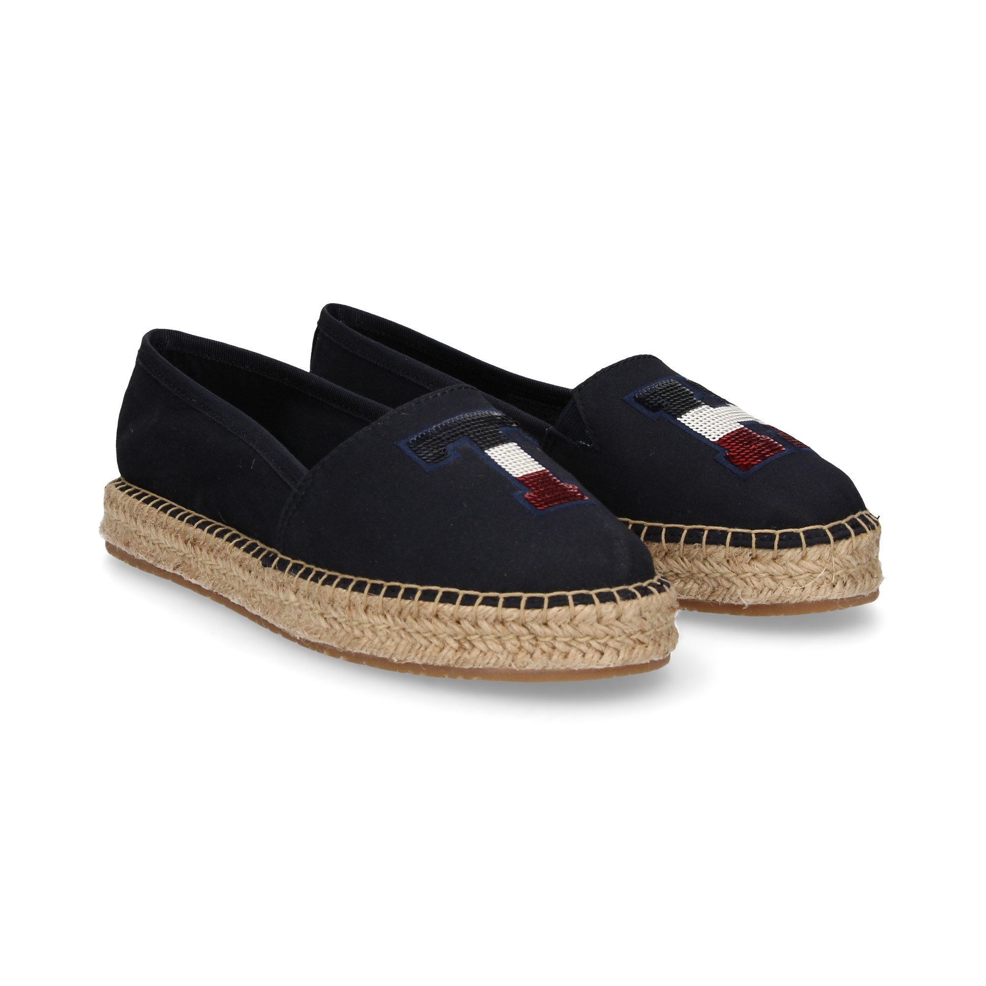 ESPADRILLE ELAST LOGO LOGO ELAST PALETTES MARINES