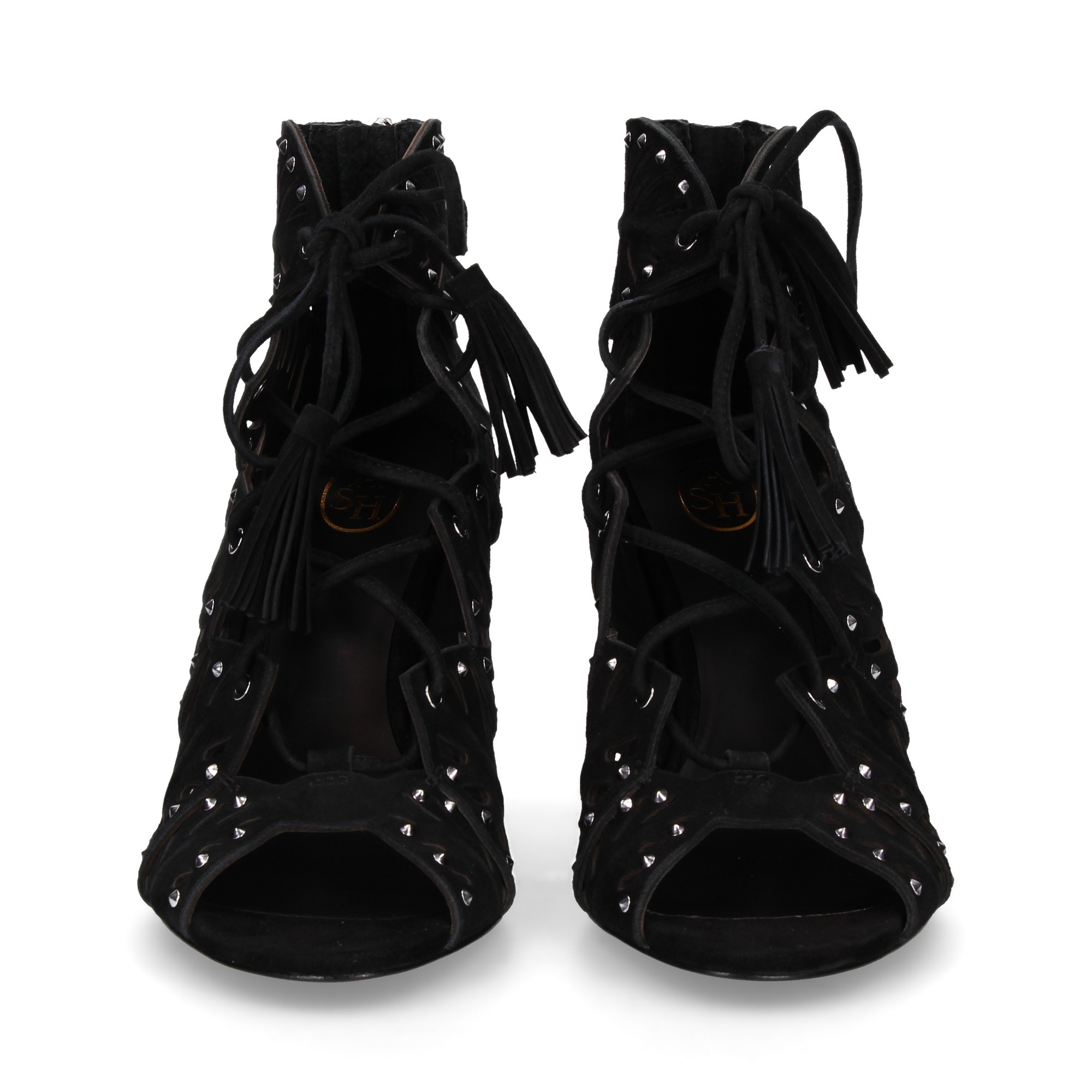 ASH Sandalias con tac n de Mujer LILIA 001 NEGRO