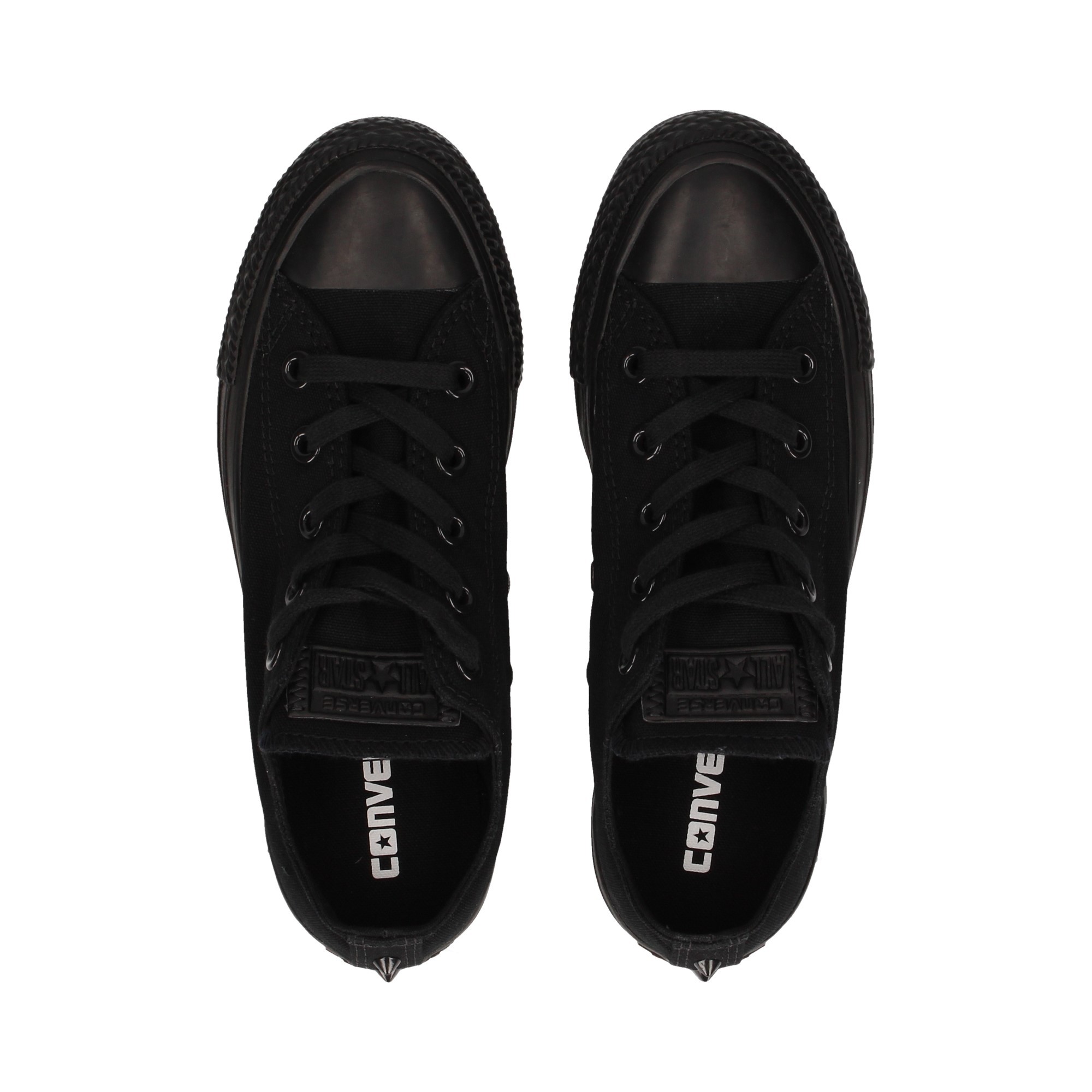 SPORTIVO TACCO NERO BORCHIE