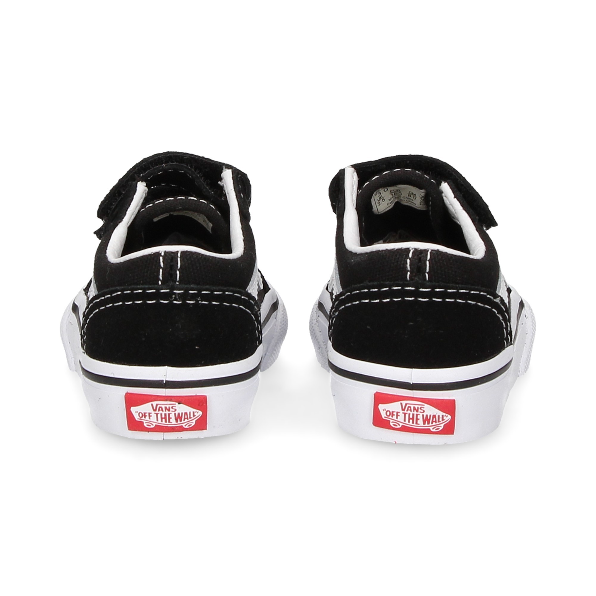 FASCIA BIANCA 2 VELCRO NERO TESSILE