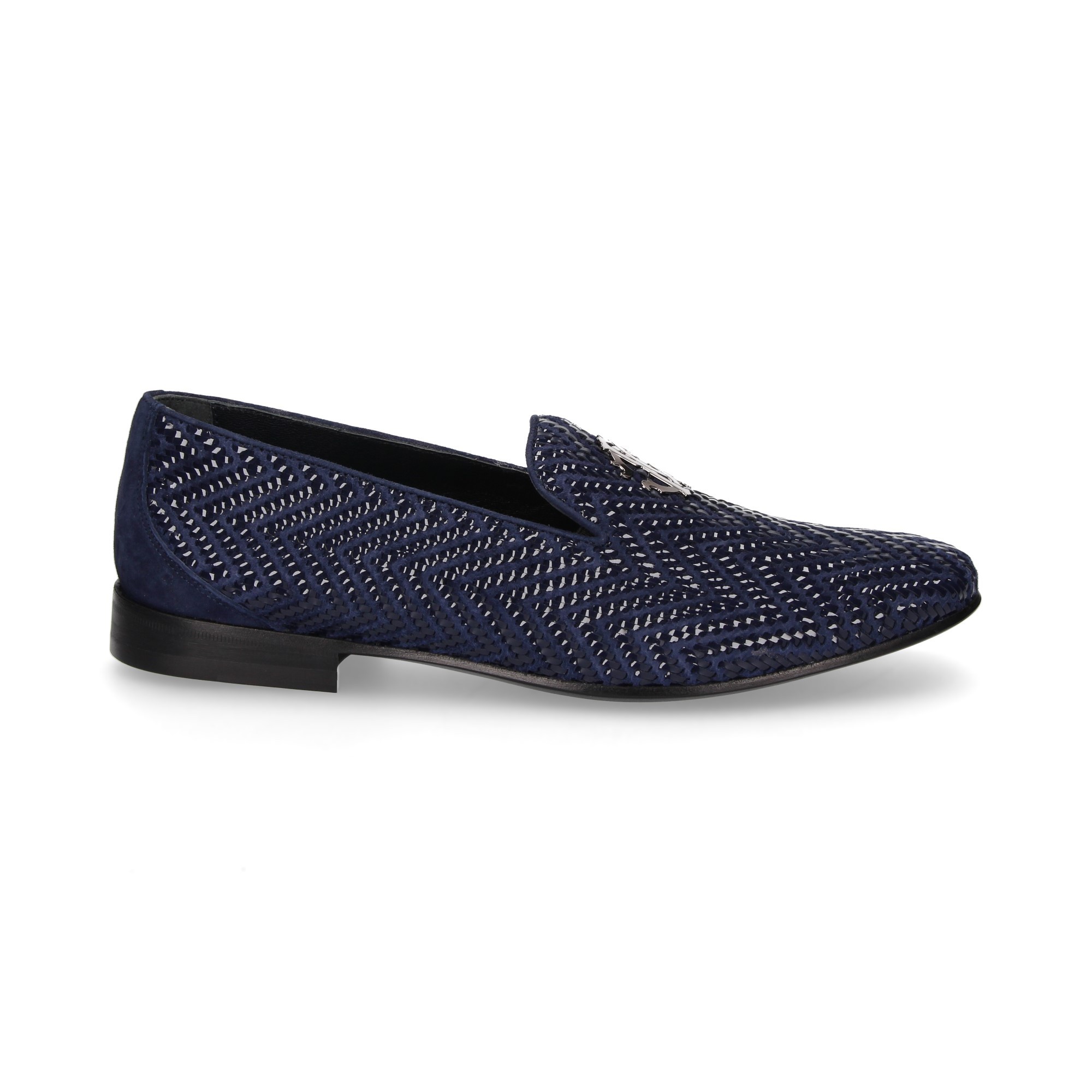 slipper-trenzado-charol-ante-azul