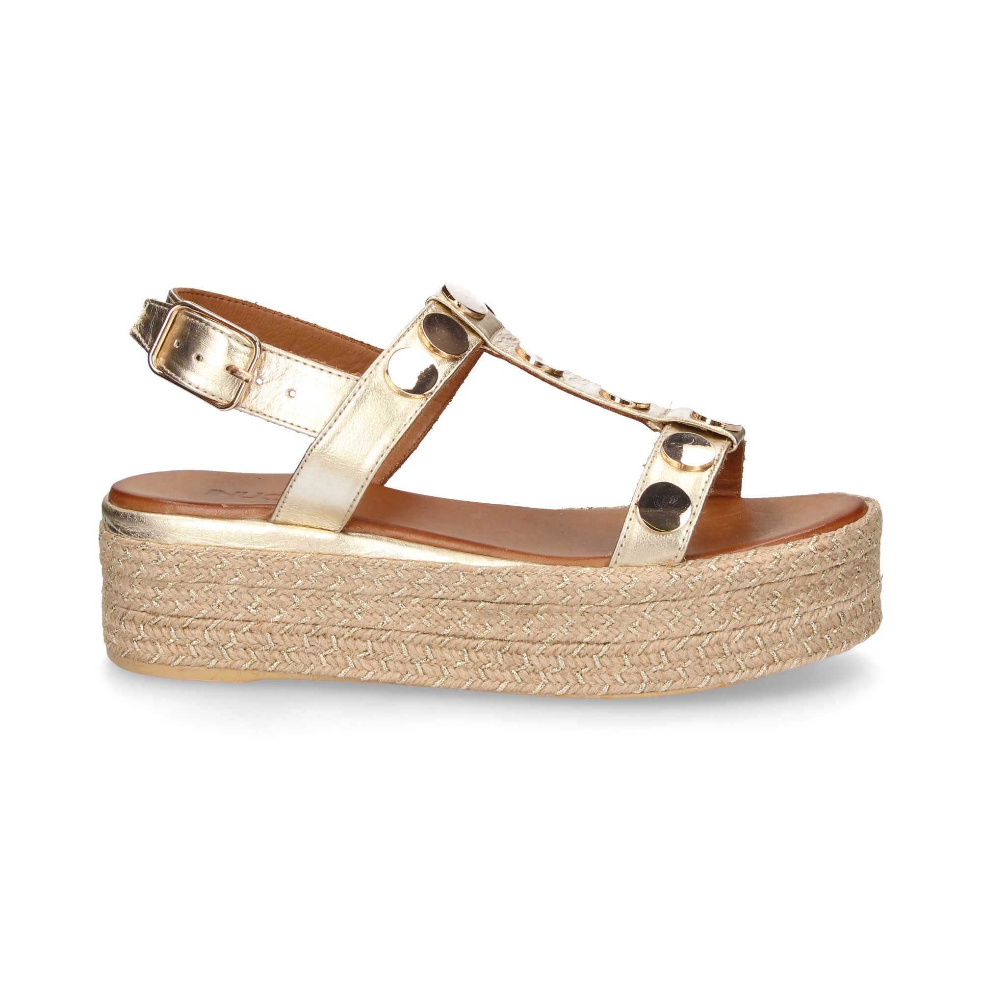 Inuovo sandales sales dorees