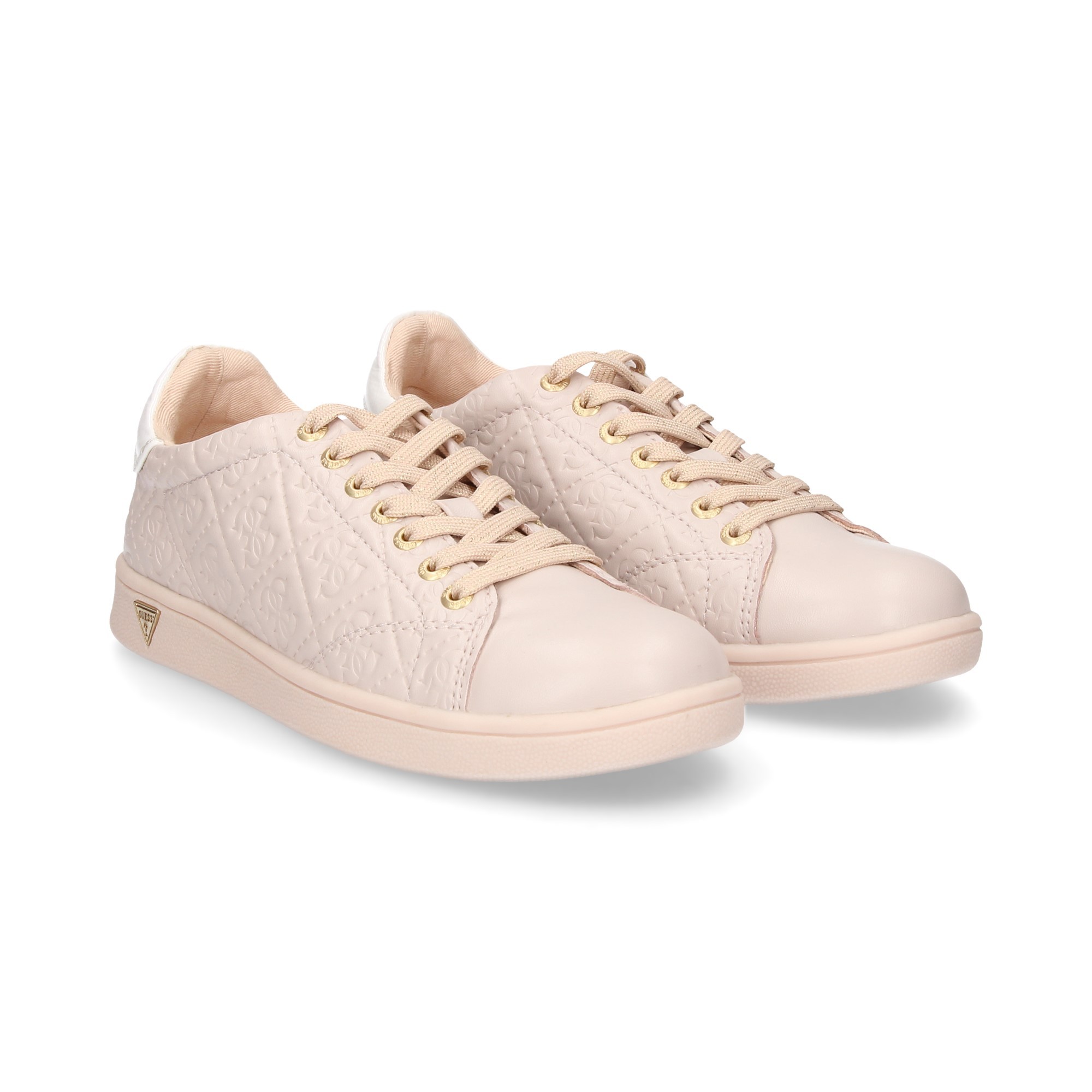 CUIR SPORT AVEC GRAVURE ROSE