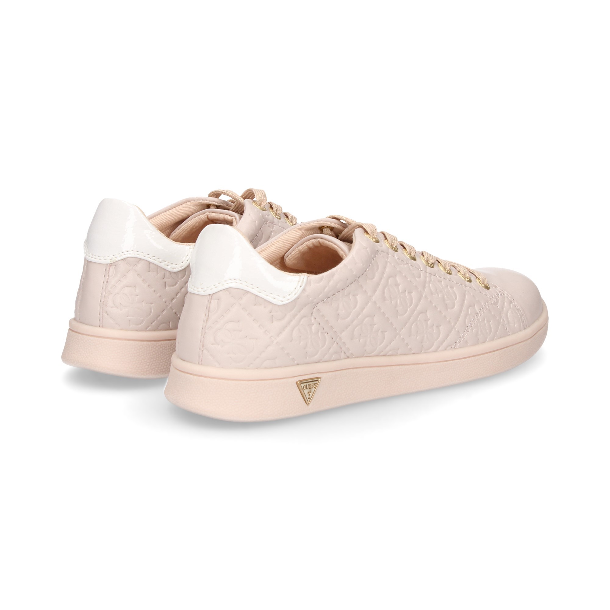 CUIR SPORT AVEC GRAVURE ROSE