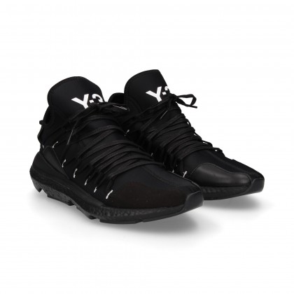 SPORTY BLACK NEOPRENE CORDS