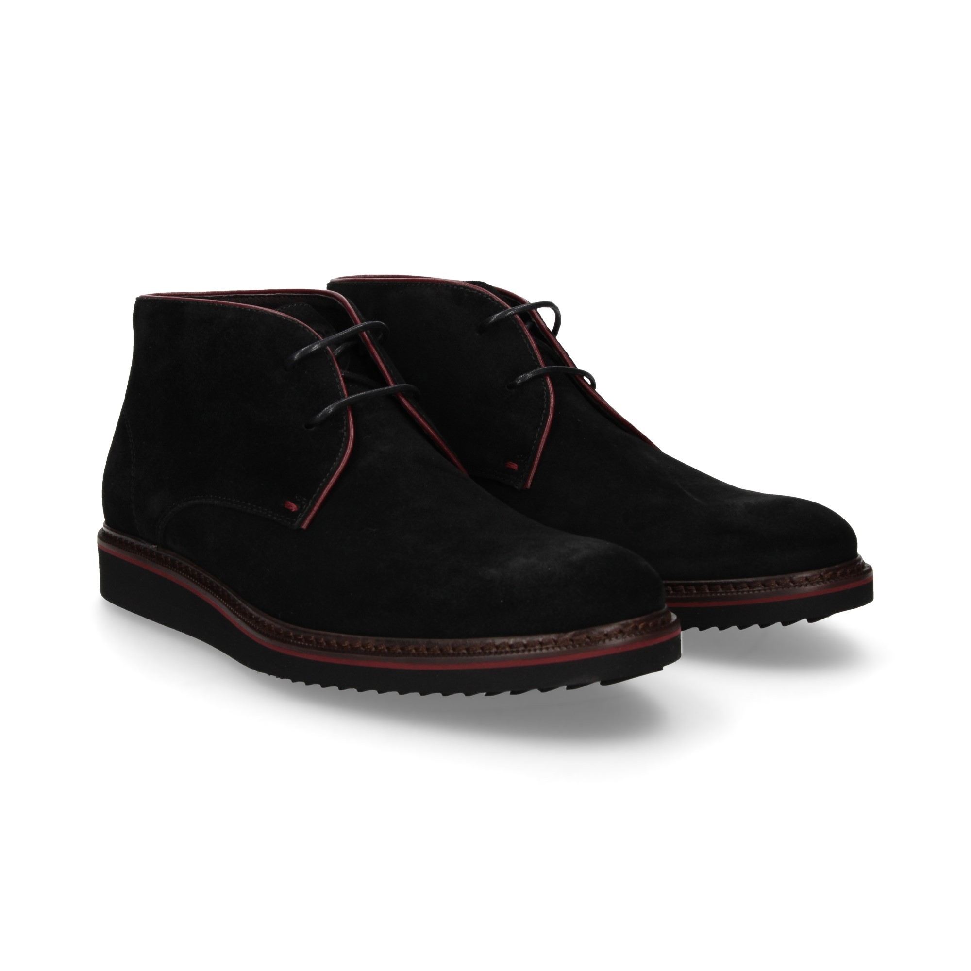 botin-cordones-ante-negro