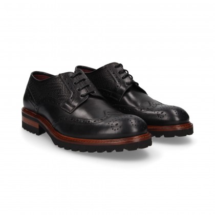 BLUCHER CHOPPED VEGA VEGA BLACK 