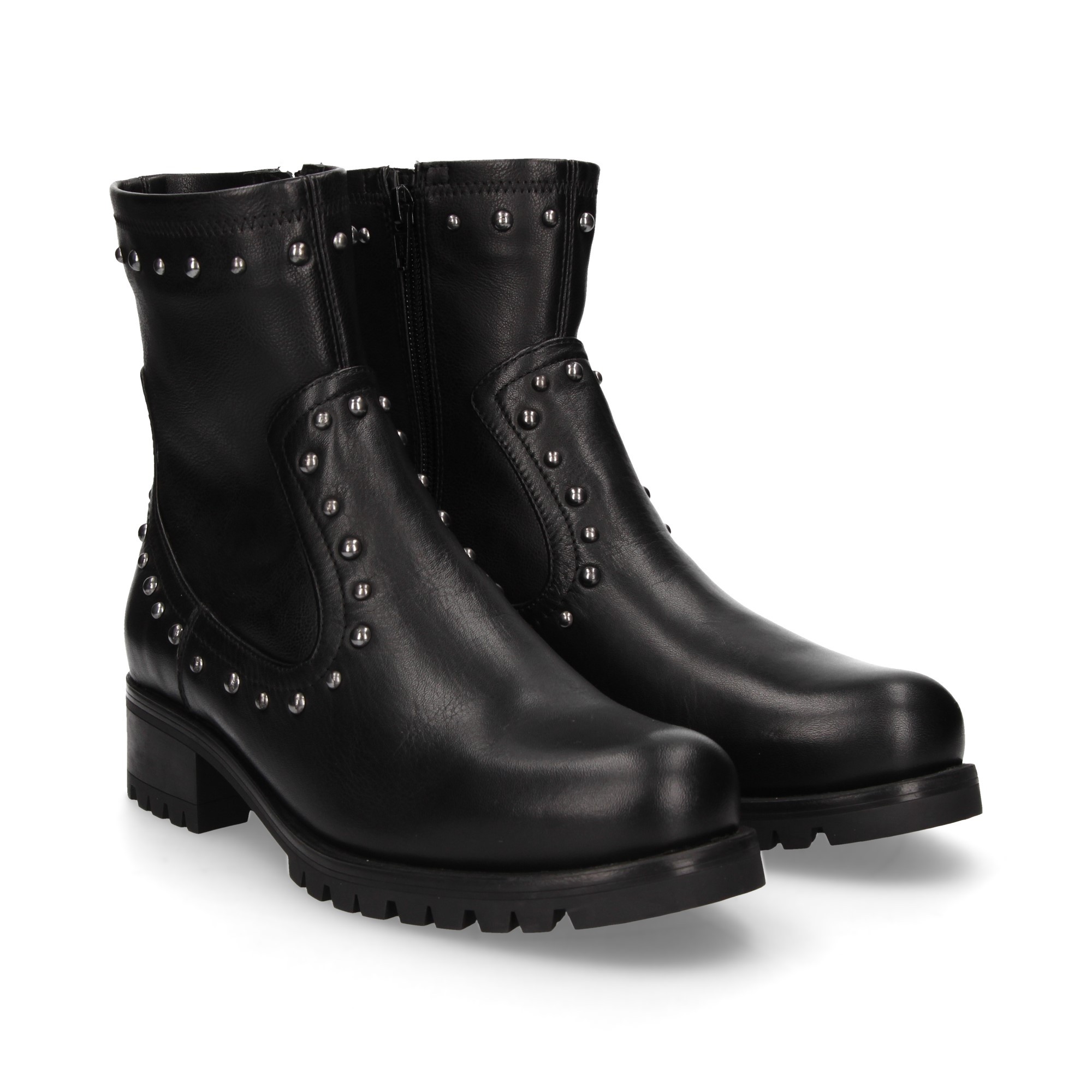 botin-cremalle-piel-tachuelas-piel-negro