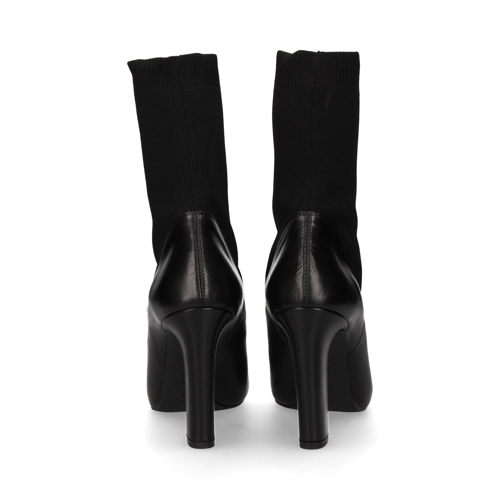 UNISA Ankle boots mit Absatz für damen PORT_NA B BLACK NEGRO