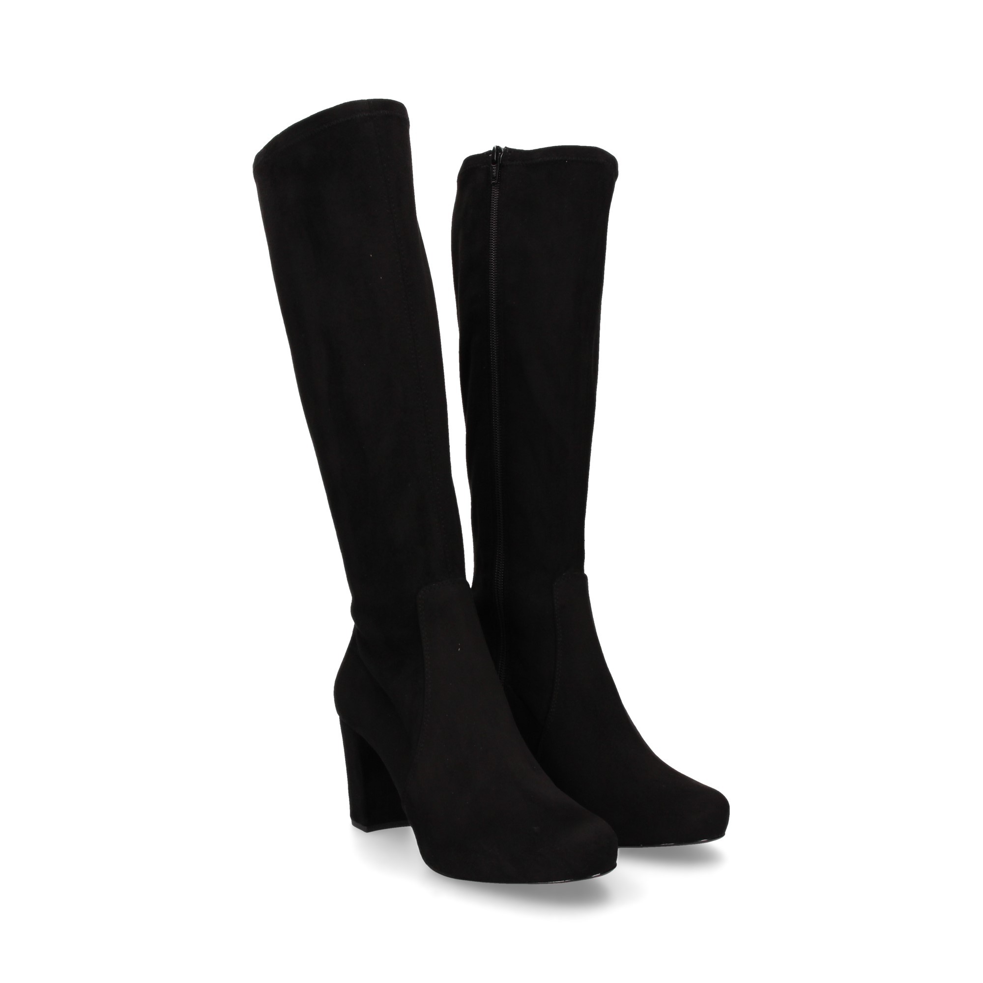 bota-tacon-cremallera-lycra-ante-negro