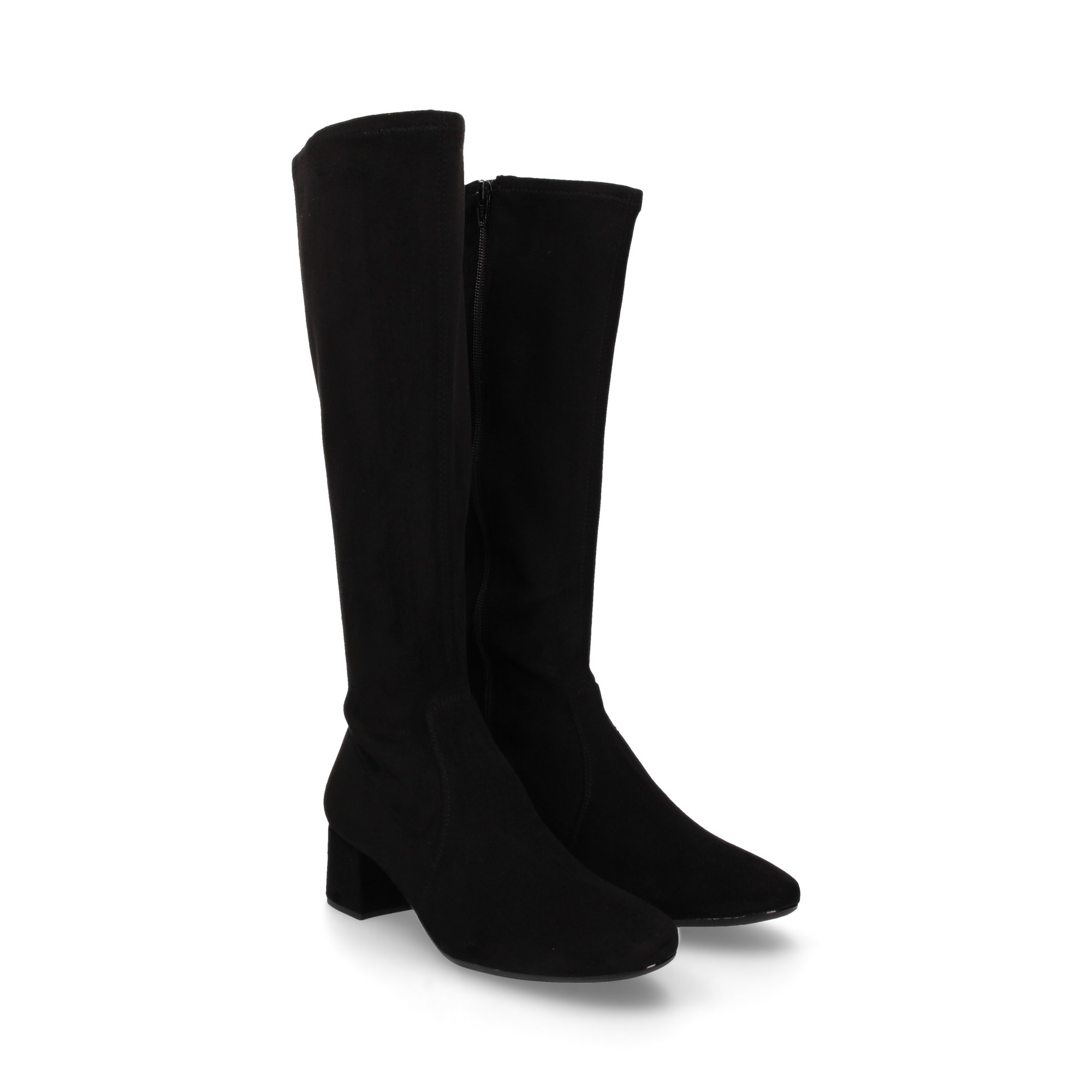 UNISA Stivali a tacco delle donne KER F18 S BLACK NEGRO
