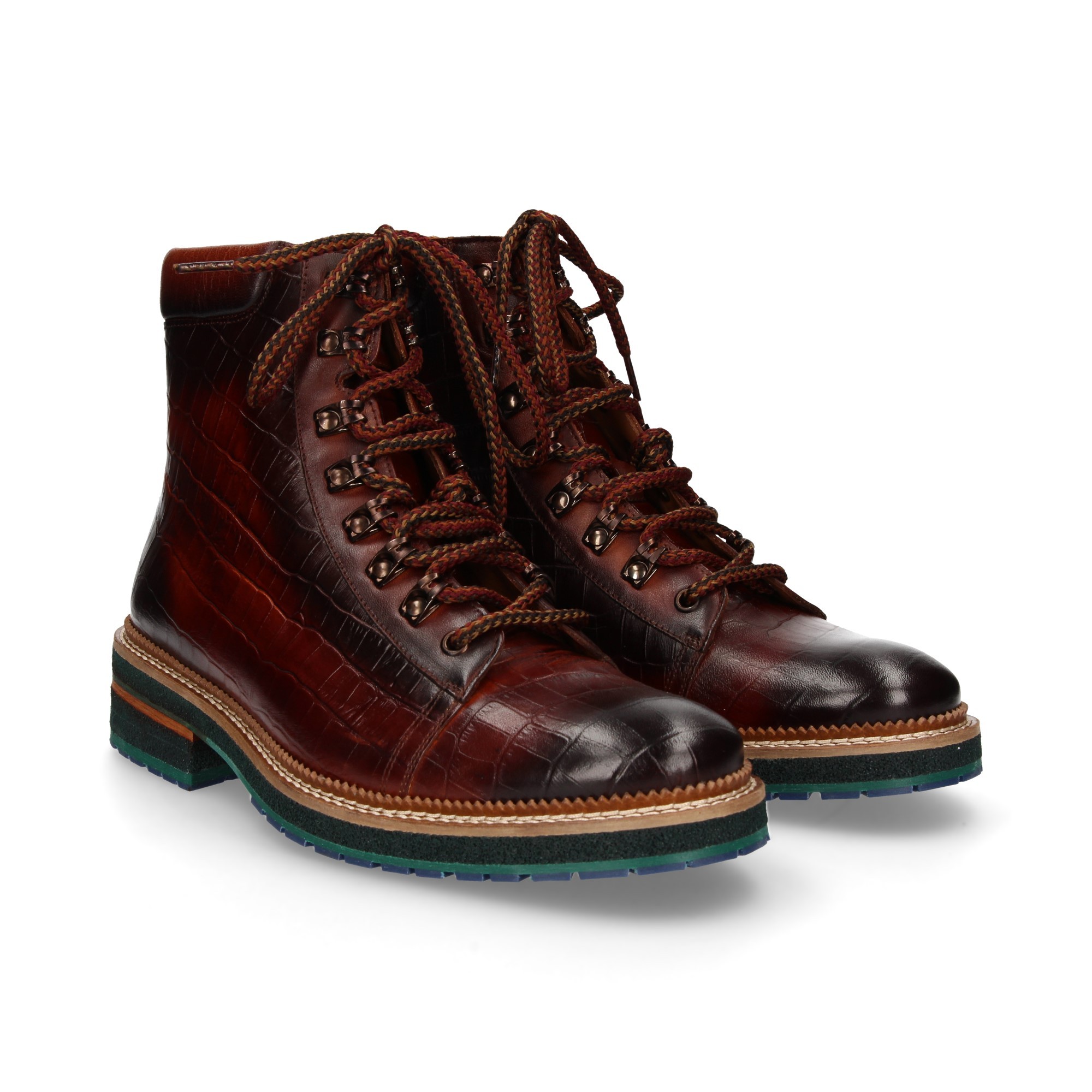 ANGEL INFANTES Botines de Hombre 18105 CUERO
