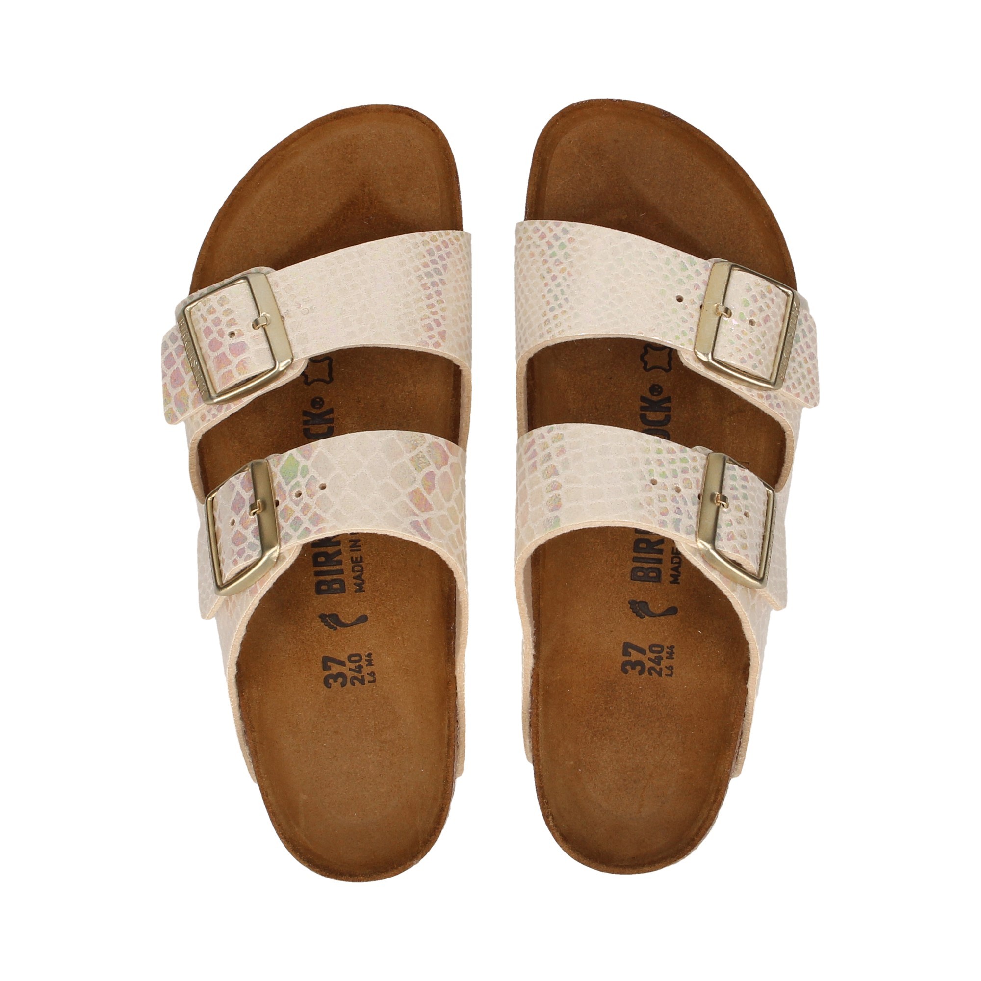 Birkenstock arizona sales snake cream
