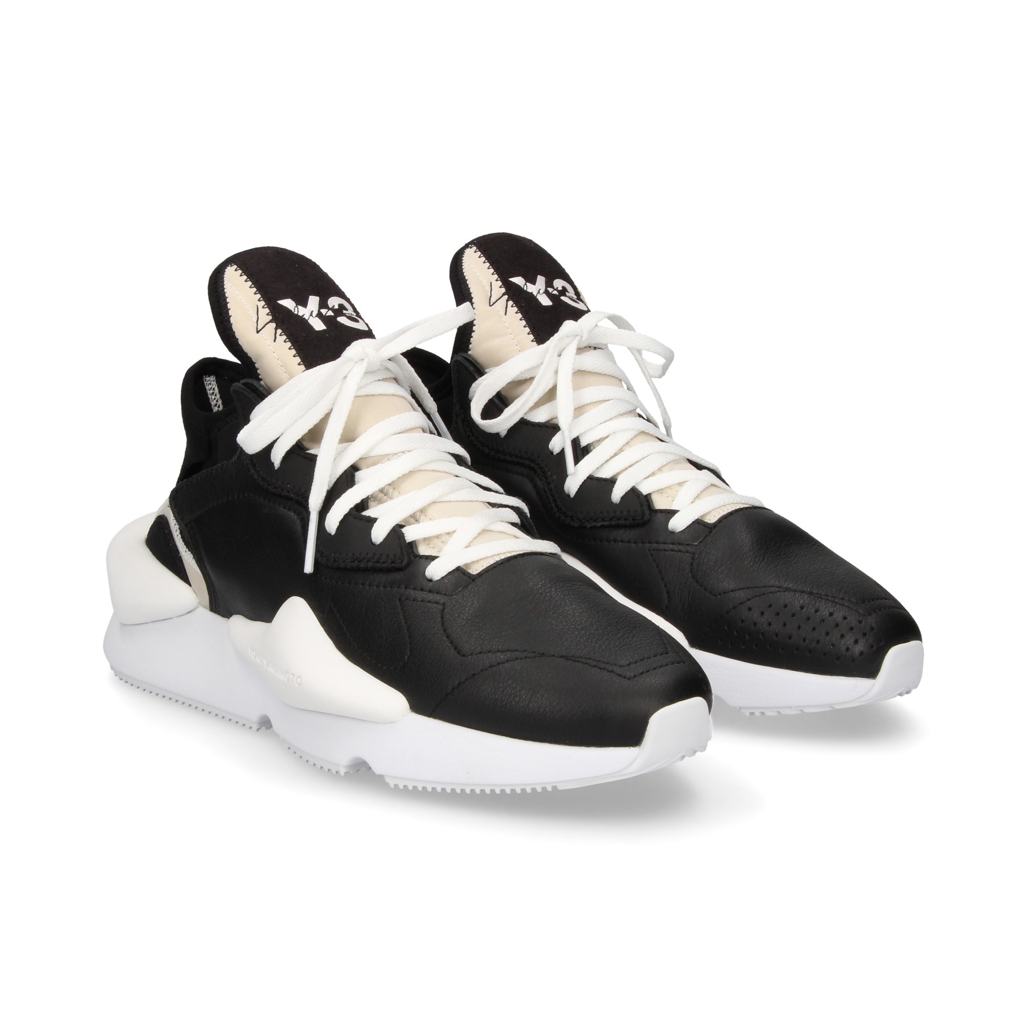 Y3 ADIDAS Scarpe da ginnastica da uomo BC0908 BLACK NEGRO