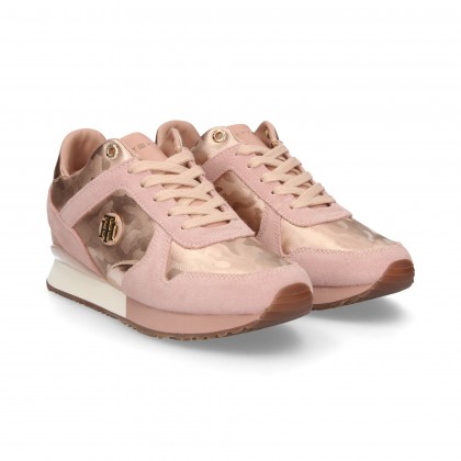 SPORTY SUEDE PINK/GOLD
