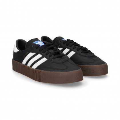 DEP.3 WHITE TO BLACK SUEDE STRIPES