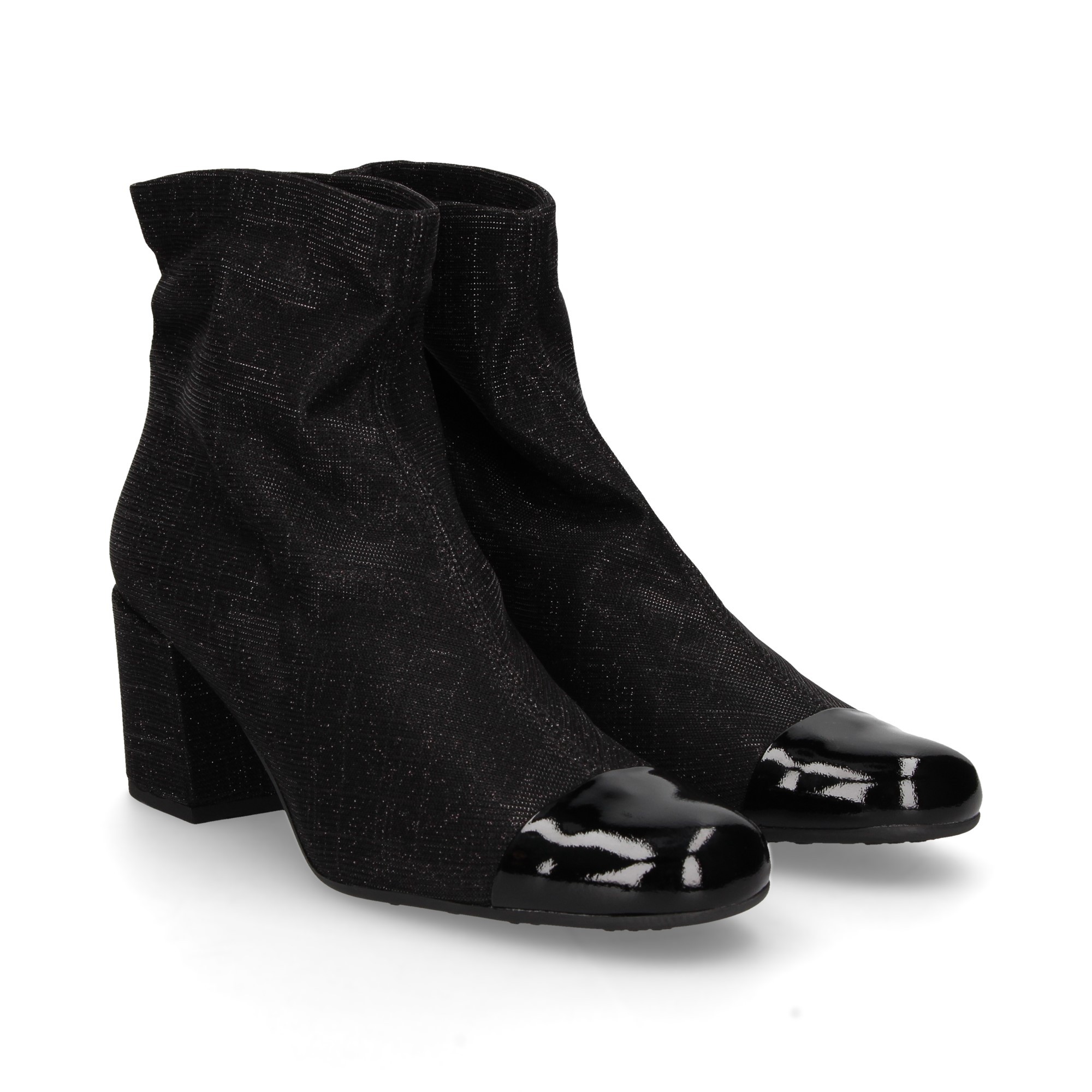 PRETTY BALLERINAS Botines con tacón de Mujer 47780.V00 NEGRO
