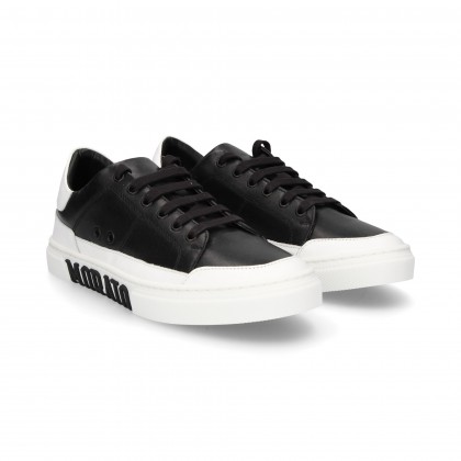 TENNIS SHOES BLACK LEATHER