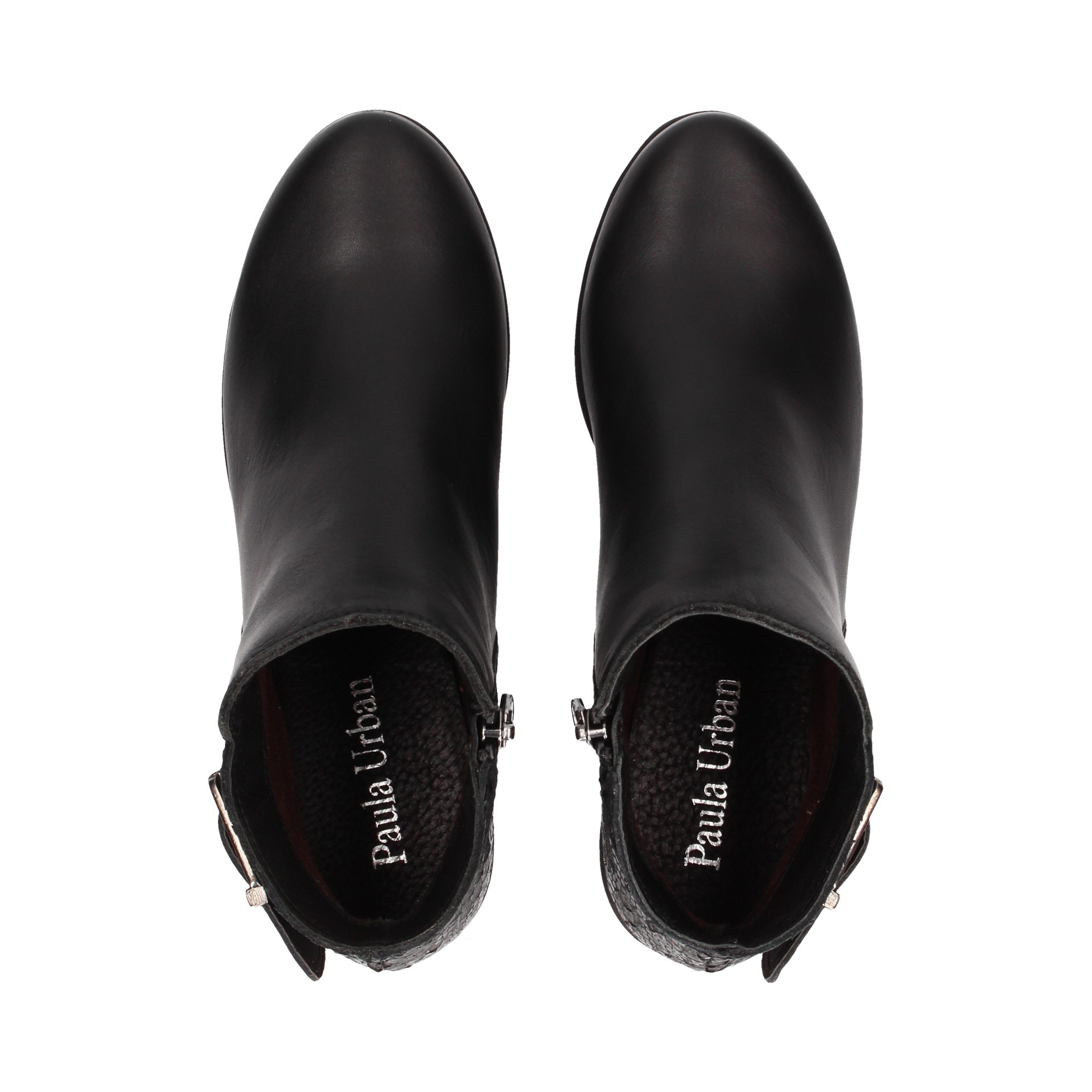 PAULA URBAN Botines con tacón de Mujer 18548 NEGRO