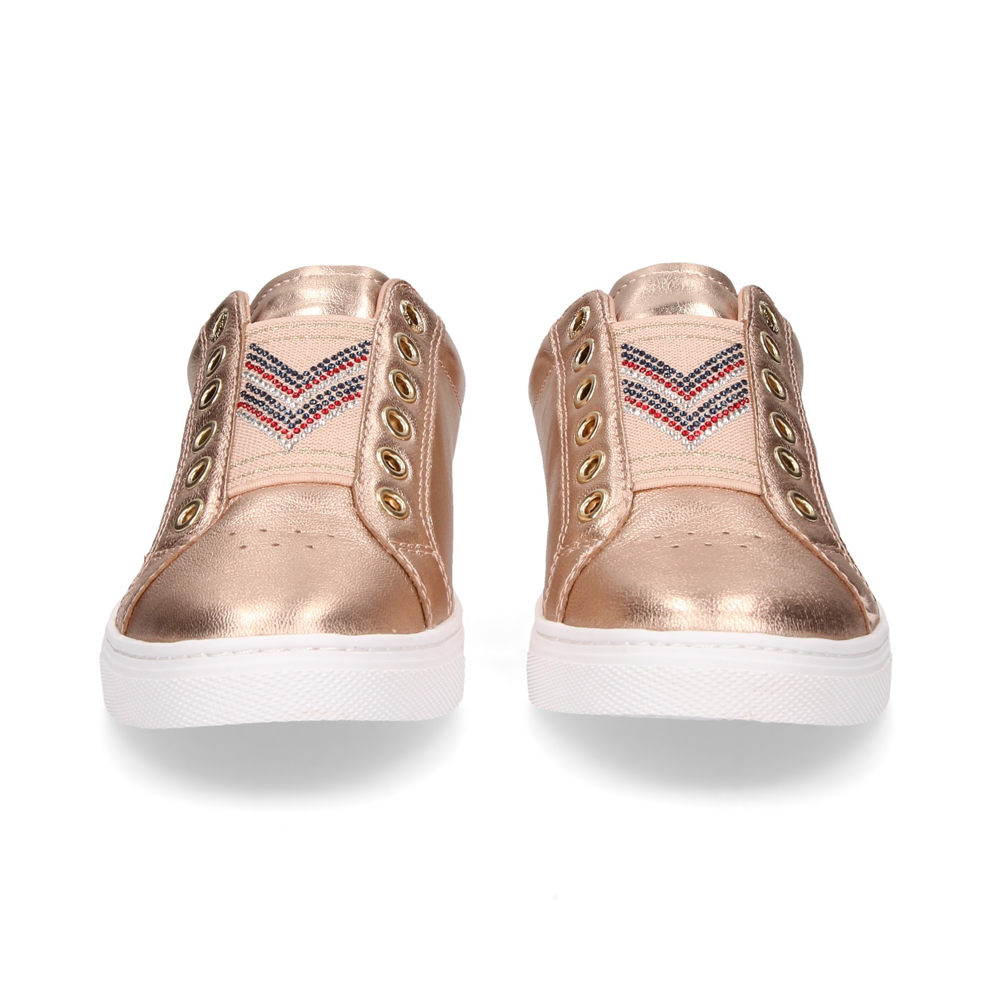 tommy hilfiger rose gold sneakers