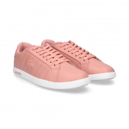 SPORTY LEATHER STITCHING PINK