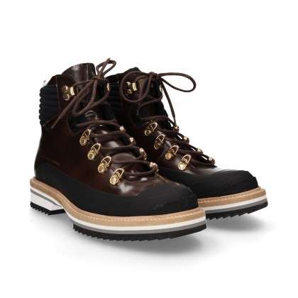 MOUNTAIN BOOT BROWN LEATHER