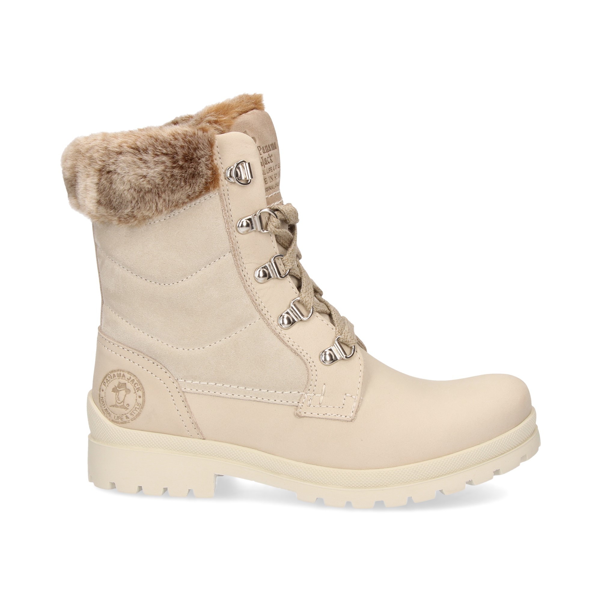 PANAMA JACK Women's flat ankle boots TUSCANI B11 NAPA HIELO