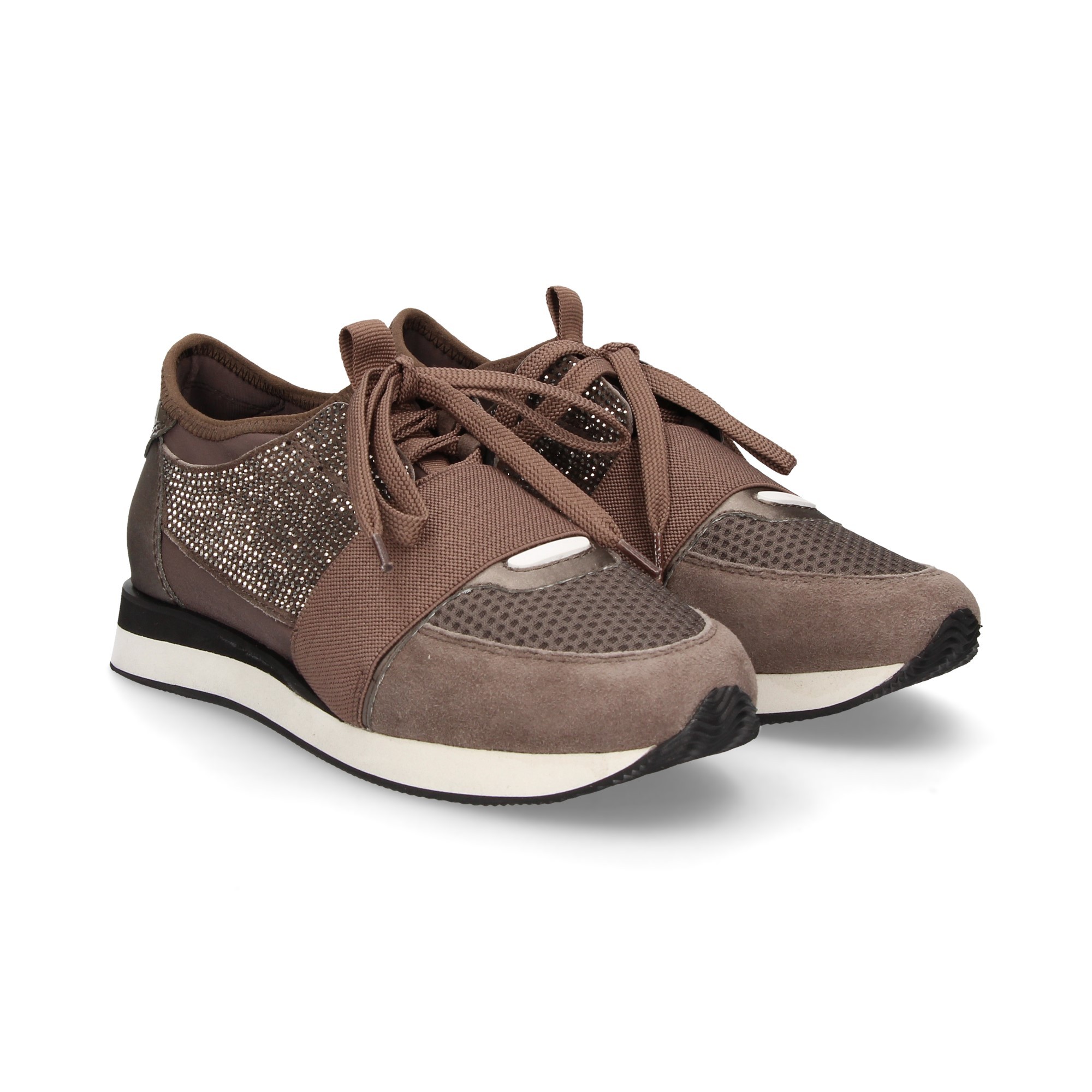 LOLA CRUZ Sneakers TAUPE