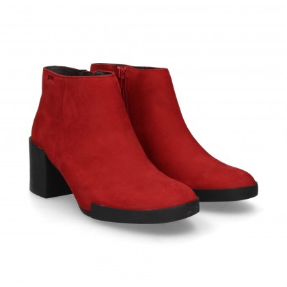 BOTTE NUBUCK ROUGE