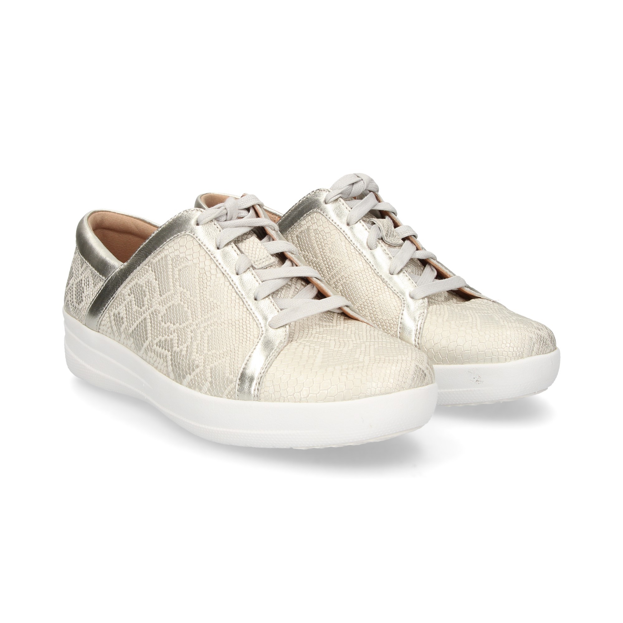 Fitflop White Leather Casual Sneaker Rally NEW | Casual sneakers, White  leather, Leather