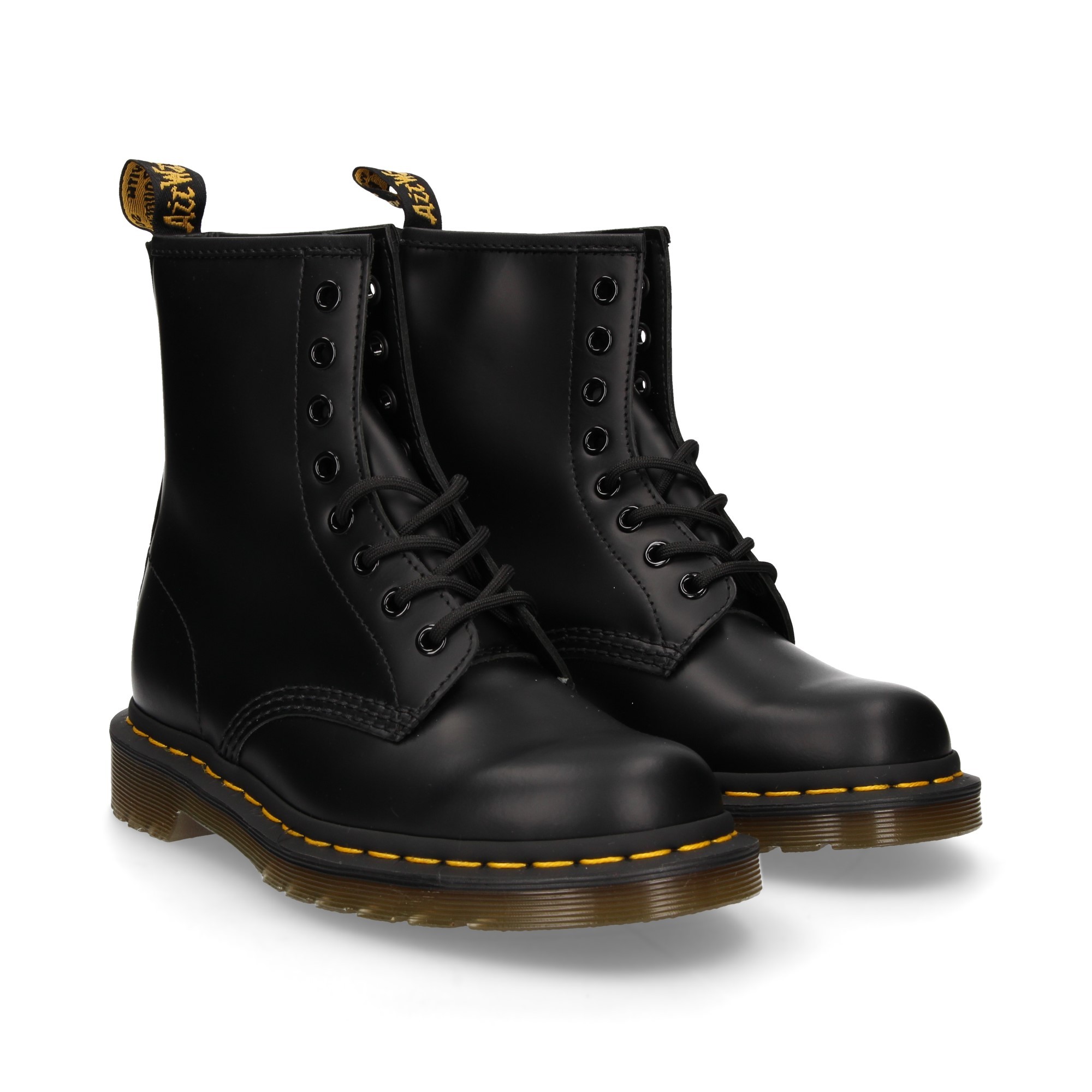 DR MARTENS Women s flat ankle boots 1460 NEGRO
