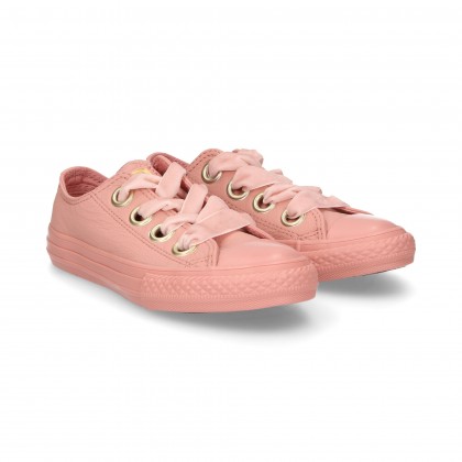 SCARPE DA TENNIS PELLE ROSA