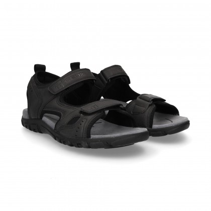 CARMELITA VELCRO NOBUCK NEGRO