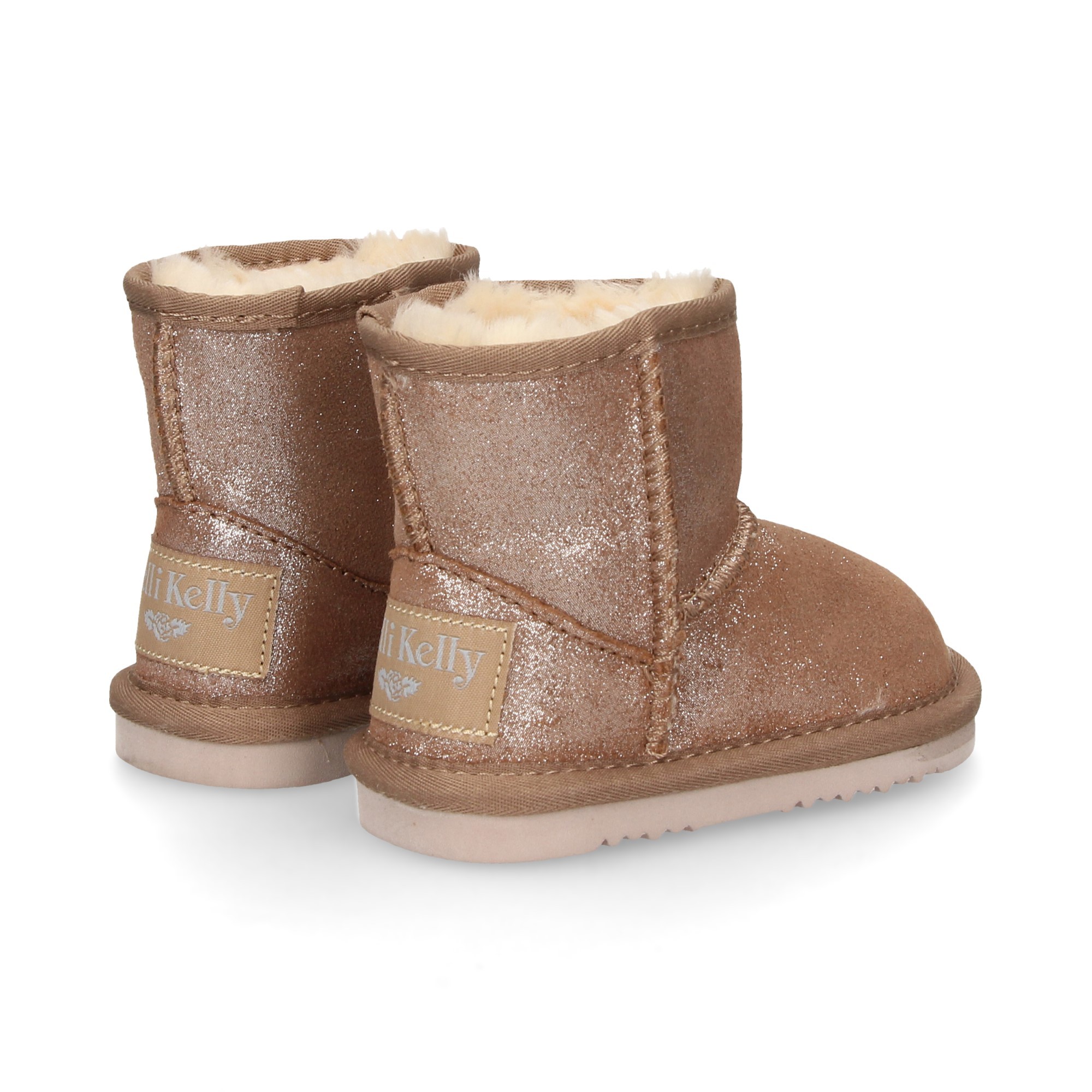 botin-doble-faz-ante-lurex-camel