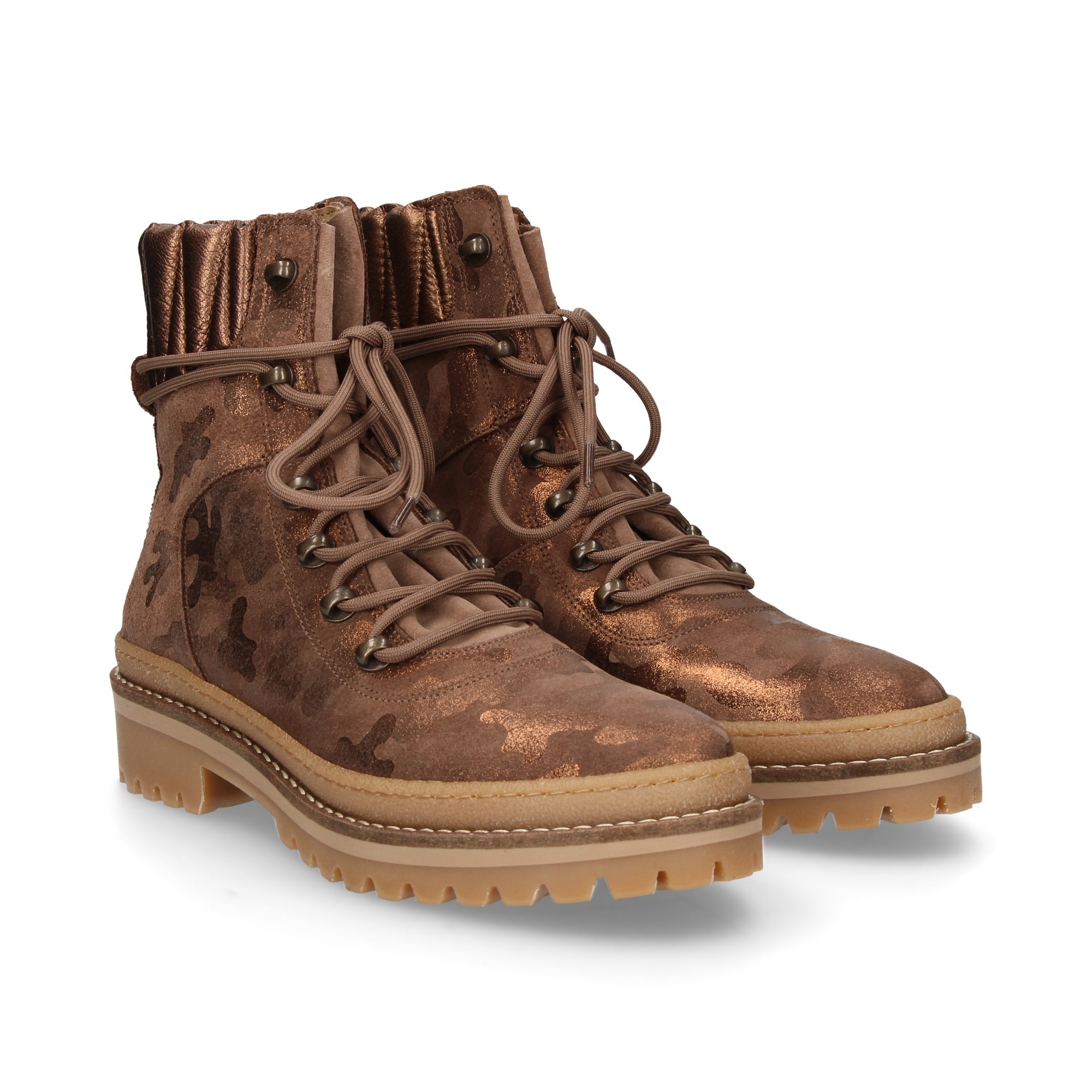 botin-arandelas-camuflaje-bronce