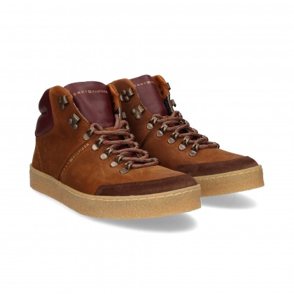 SPORTS BOOTS SUEDE BROWN