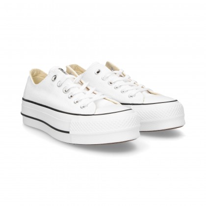 TENNIS ALL STAR DOUBLE RUBBER CANVAS BIANCO