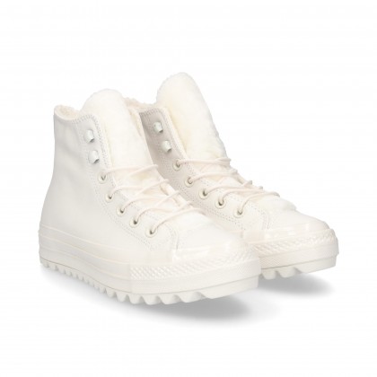 BOTTES EN CAOUTCHOUC DOUBLE BLANC