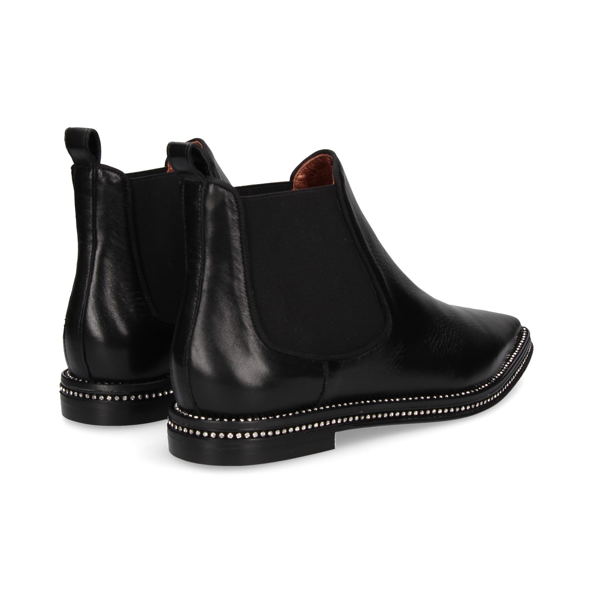 botin-elasticos-suela-strass-piel-negro