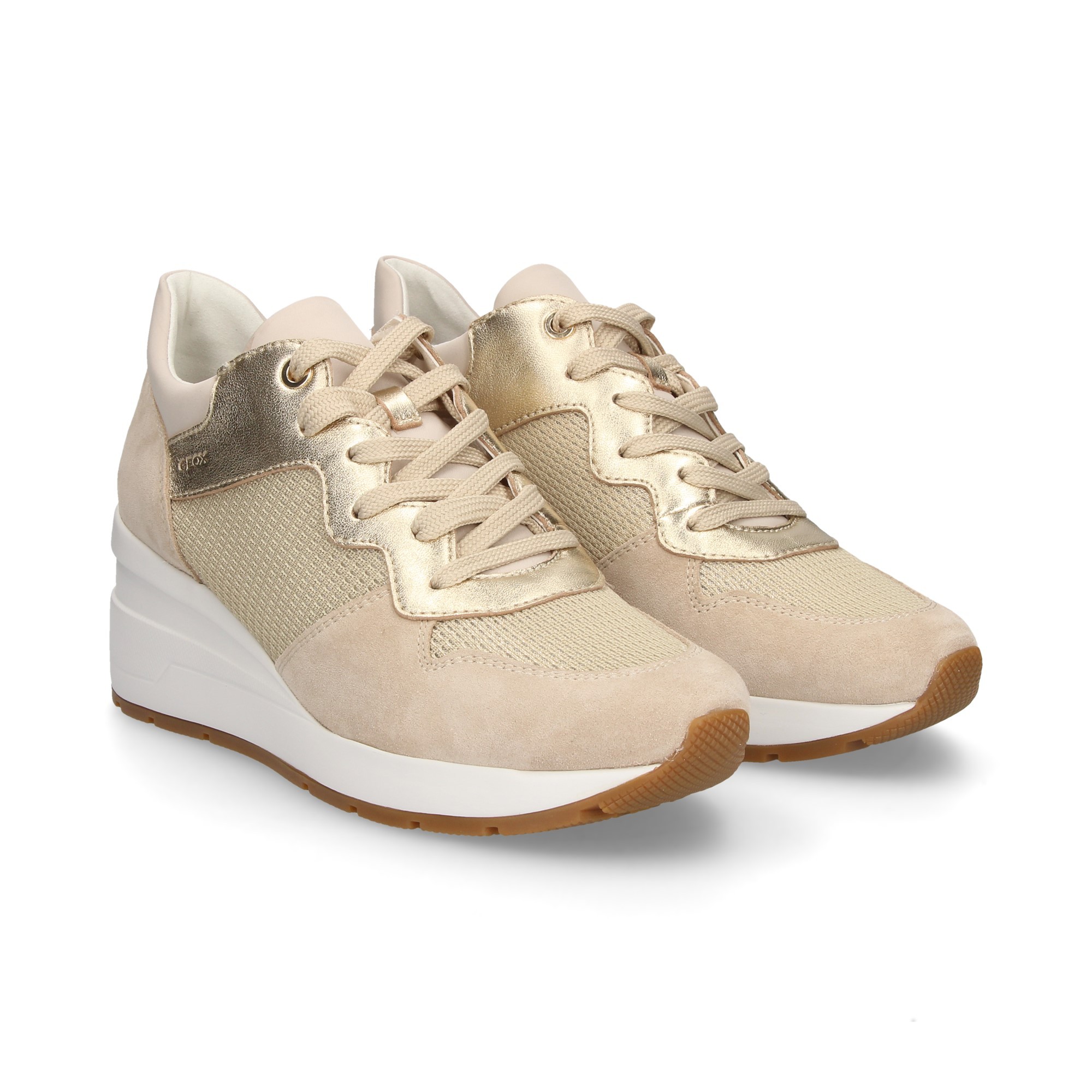 GEOX Zapatillas de Mujer D828LC CHA/TAUPE