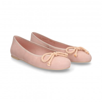 RIBBON DANCER SUEDE PINK