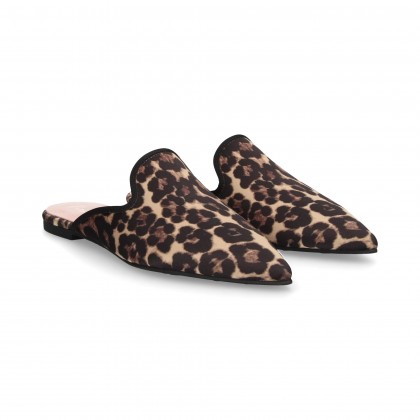 MULE FABRIC PRIN LEOPARD