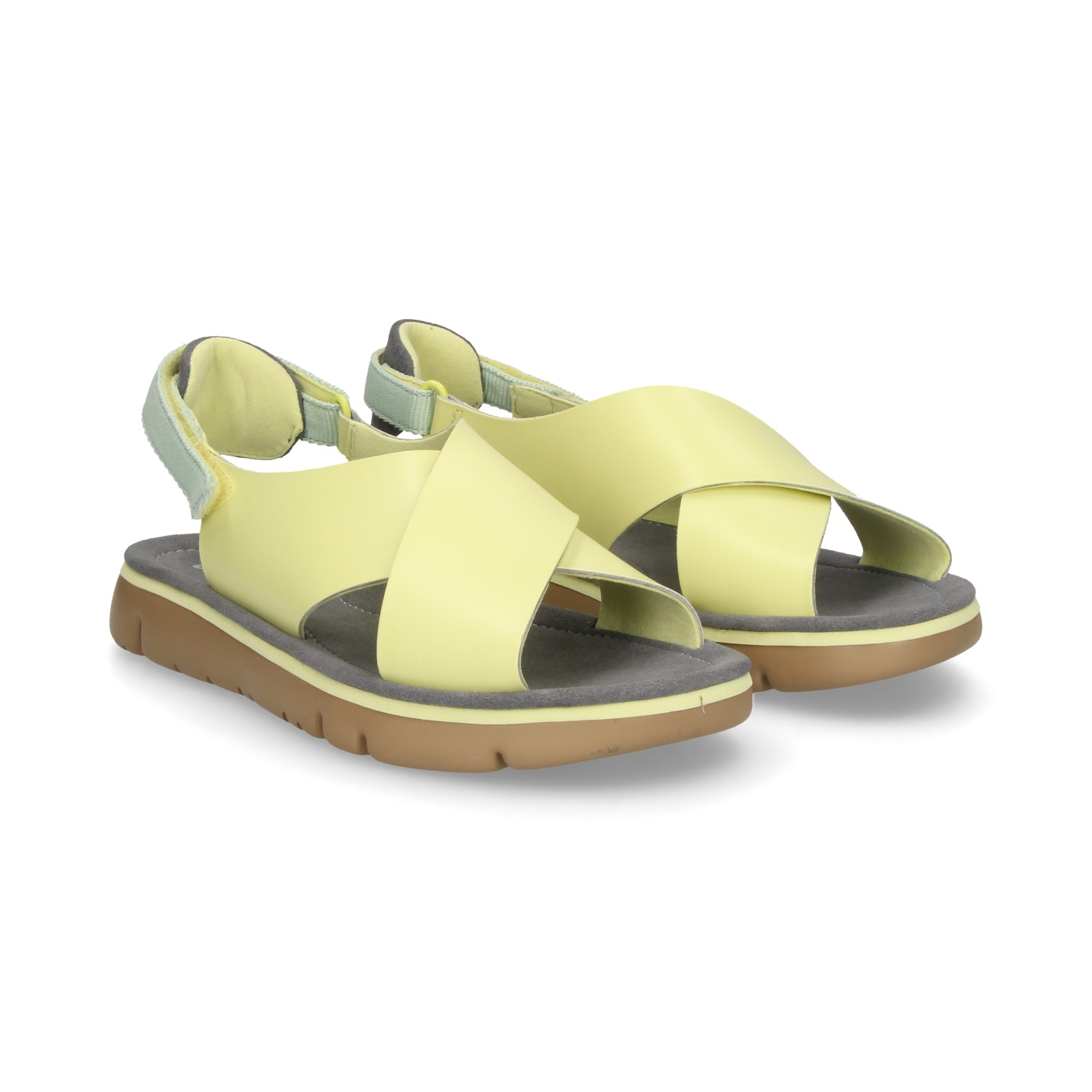 CAMPER Sandalias planas de Mujer K200157 AMARILLO