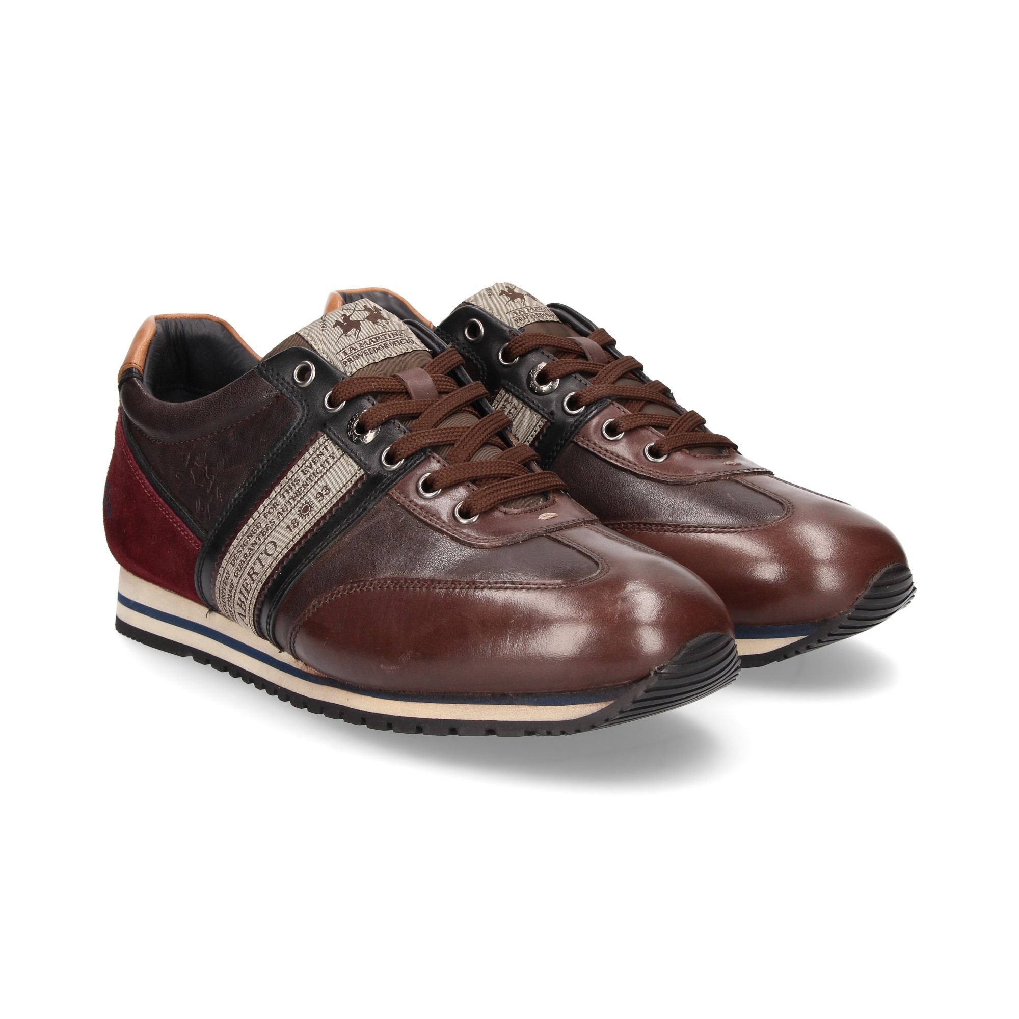 LA MARTINA Scarpe da ginnastica da uomo L4051223 MARRON