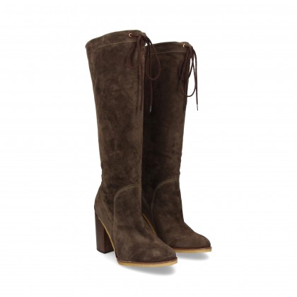 ADJUSTABLE BOOT CREPE TAUPE