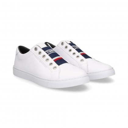 TENNIS WITHOUT CORD WHITE LEATHER