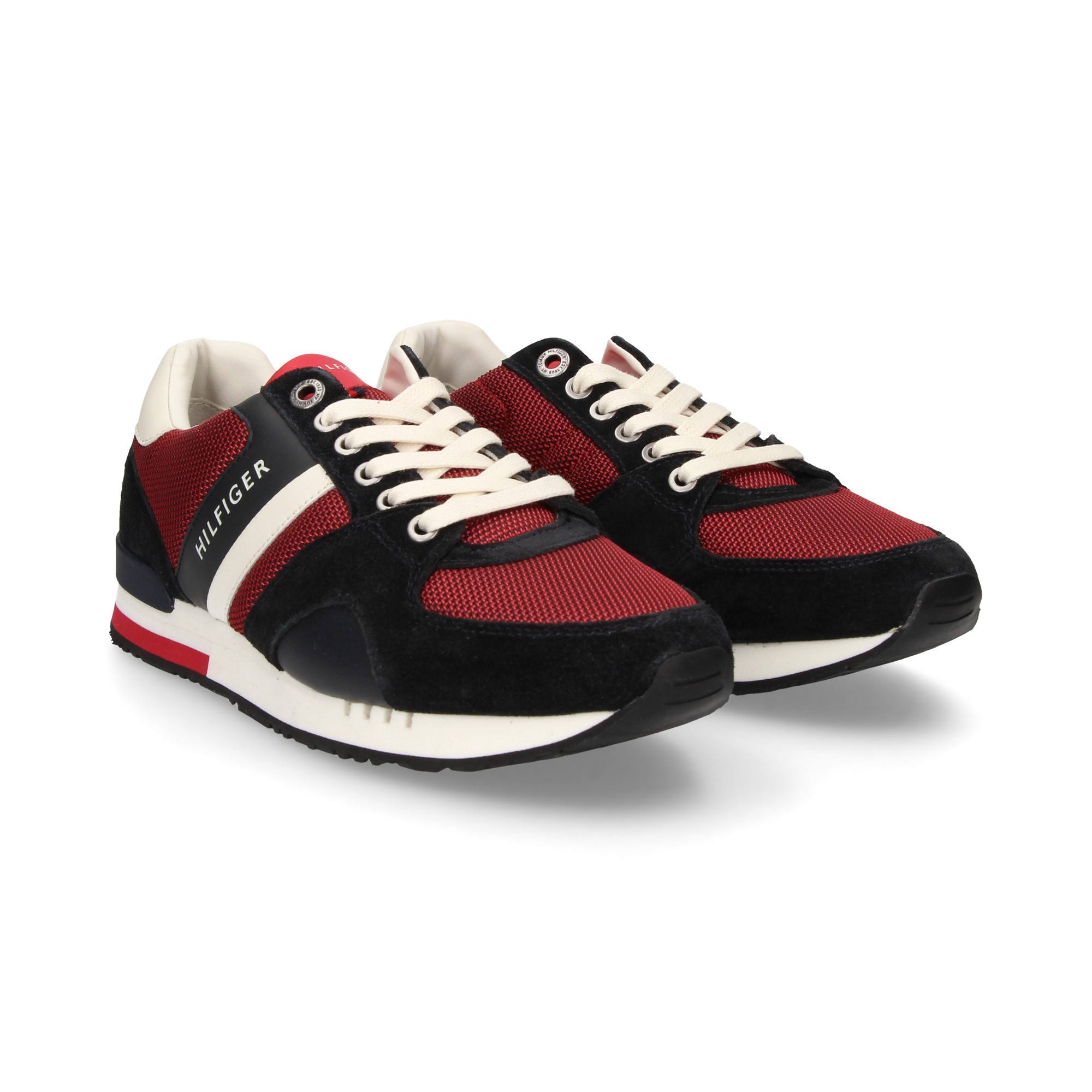 tommy hilfiger burgundy shoes