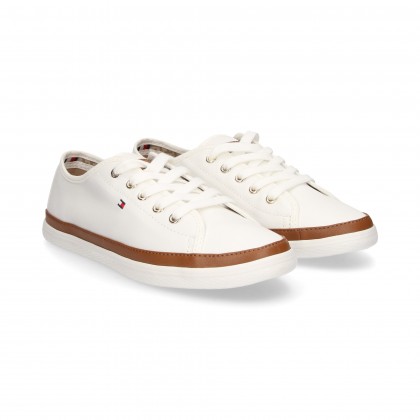 LIVE TENNIS LEATHER CANVAS WHITE