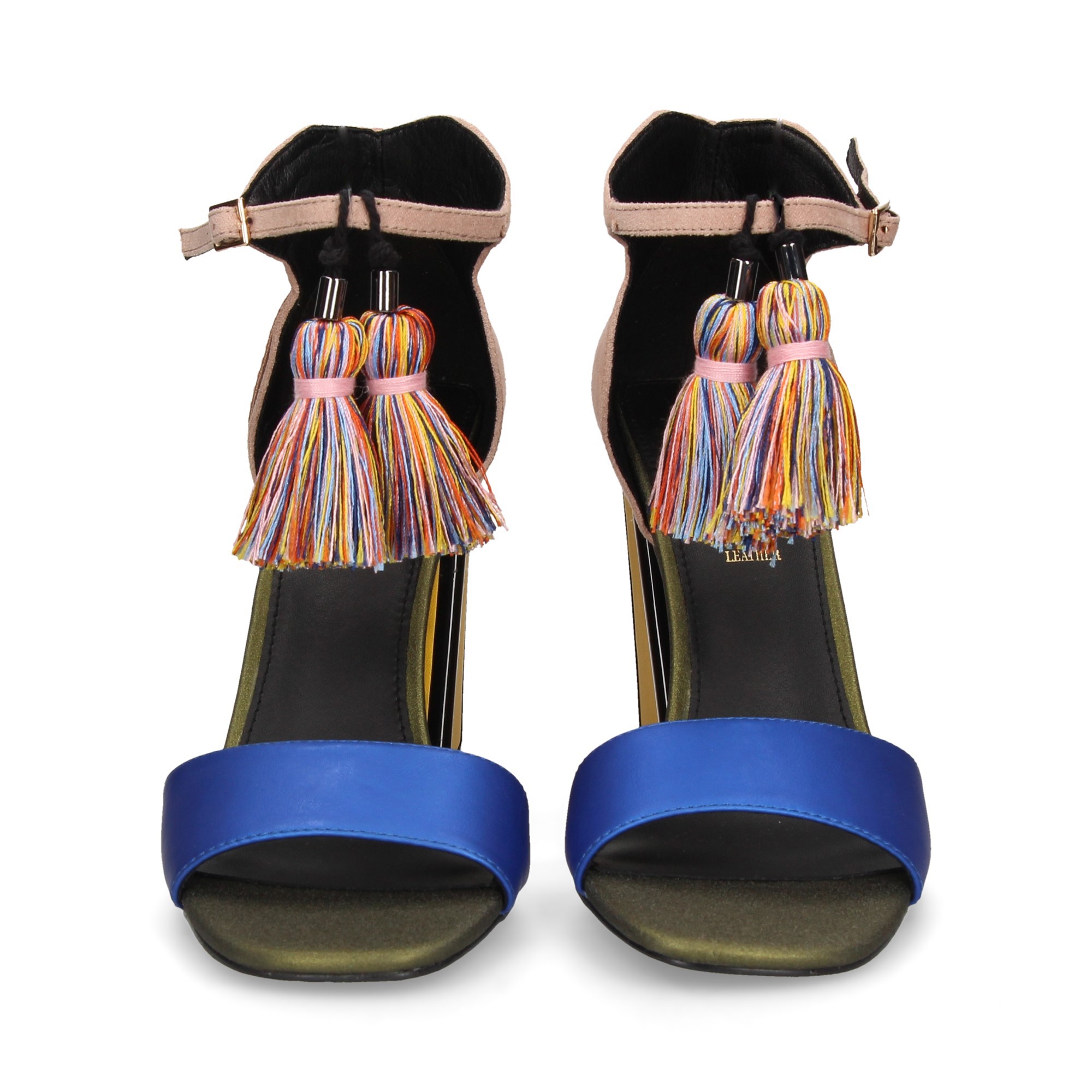 EXE Women s heeled sandals DOMINIC 418 MULTICOLOR
