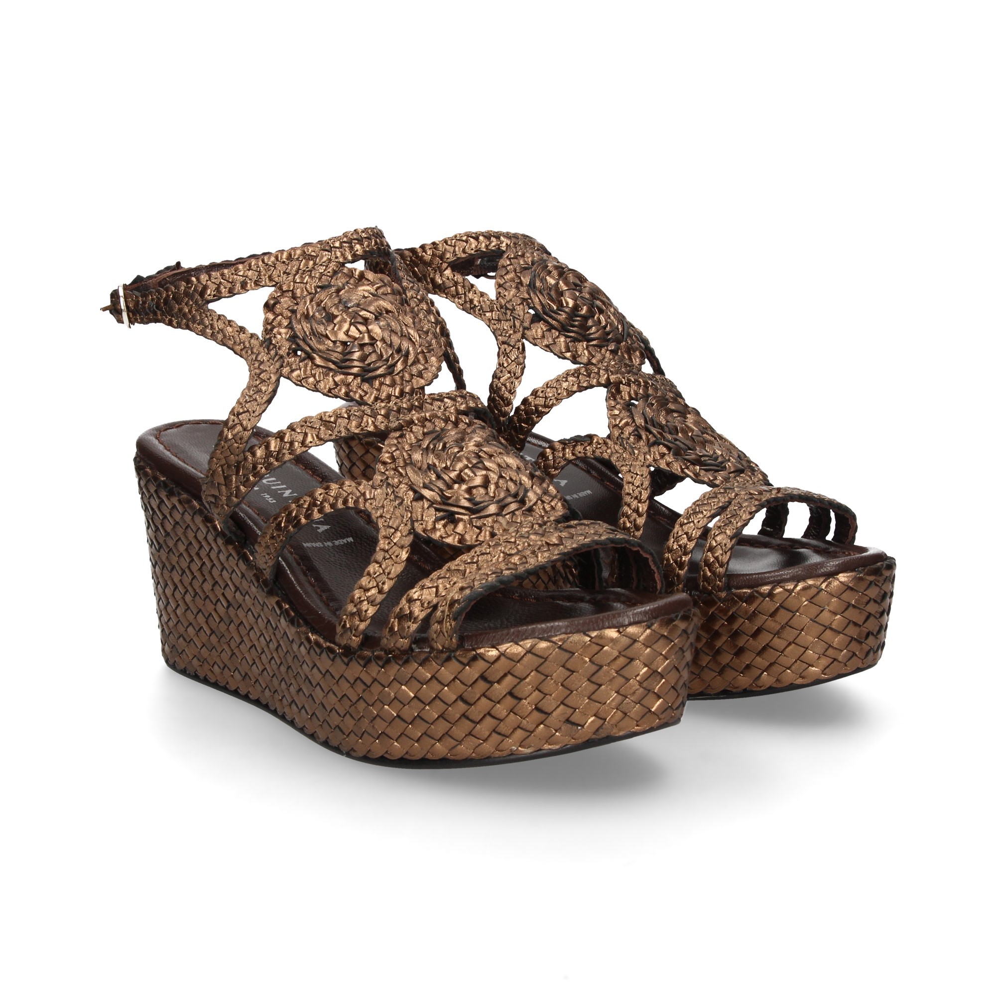 instep-wedge-braided-metallic-copper